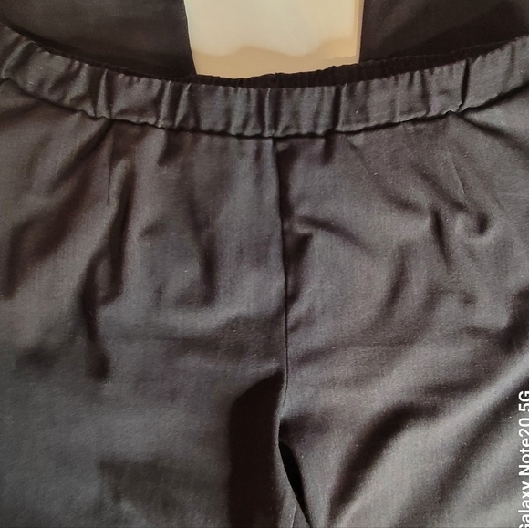 ALLISON DALEY, charcoal, pull-on trousers with pockets. Women's plus 18W. - Picture 4 of 6